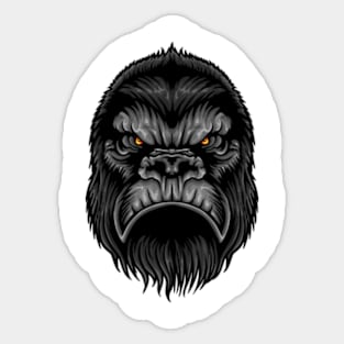 Gorilla face Sticker